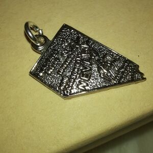 Sterling silver Nevada state pendant from Beau Sterling VTG 925 purity